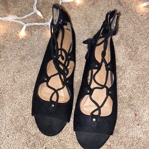 Black sandals